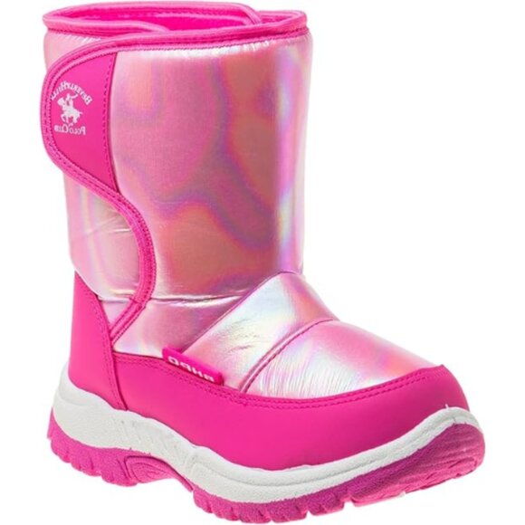 Beverly Hills Polo Club Girl's Insulated Winter Snow Boots Toddler Size 9 - Picture 1 of 6